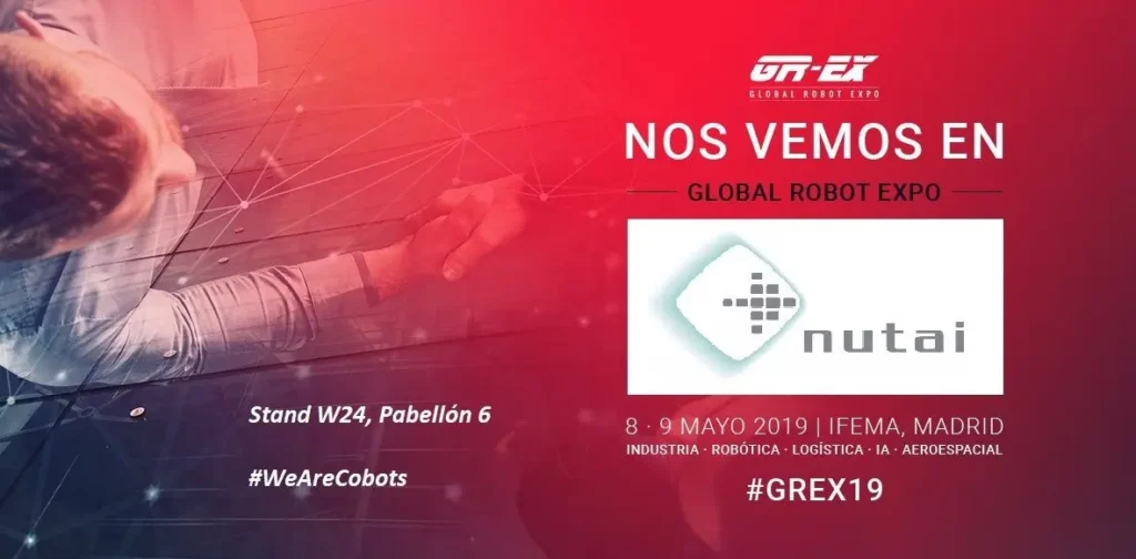 NUTAI participa en la Global Robot Expo 2019. 1 Visit Banner ES 30 040
