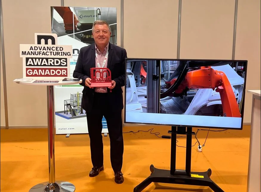 NUTAI, Gana el premio a la mejor Pueba de producto y control de calidad en los advanced manufacturing awards 2 Advanced manufacturing adwards