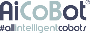 Logo AI Cobots – cliente de CobotVNC en soluciones con robots colaborativos