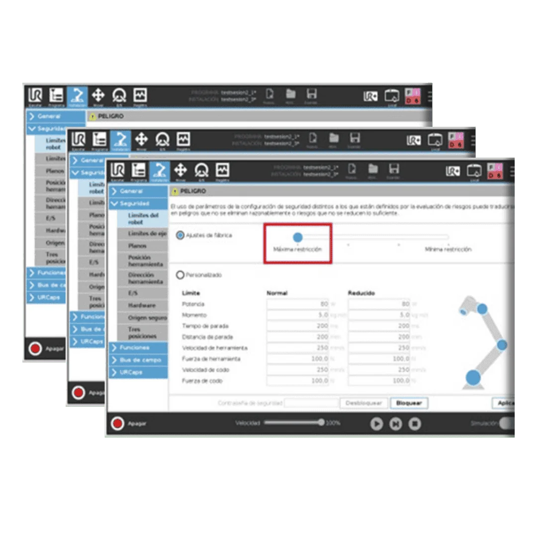 Configuracion de puntos mad controller