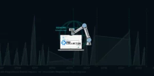 Visualización en tiempo real de datos de un robot Universal Robots mediante la herramienta Data Collector de Nutai, integrada en Siemens Industrial Edge.