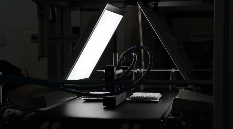 Inspección de calidad en línea con visión artificial e inteligencia artificial en productos de automoción, esponjas y electrónica