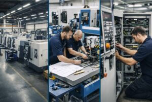 máquina herramienta y líneas de mecanizado